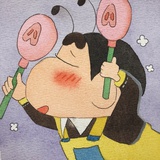 蜡笔为啥叫小新