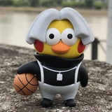 她说