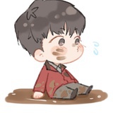 小狗滚泥