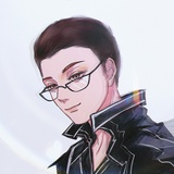 淡然一笑