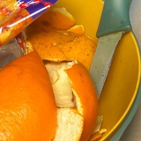 橘子皮与刀