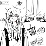 院子里的你