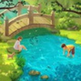 山水间的小花花