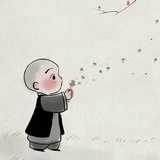 浅浅的绿