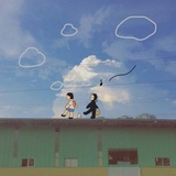 树枝孤鸟