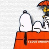 屋顶上的Snoopy