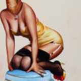 卖棒棒的小女孩