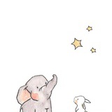 深蓝嫩绿