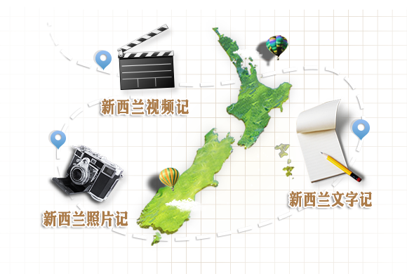 新西兰旅游局的海报图