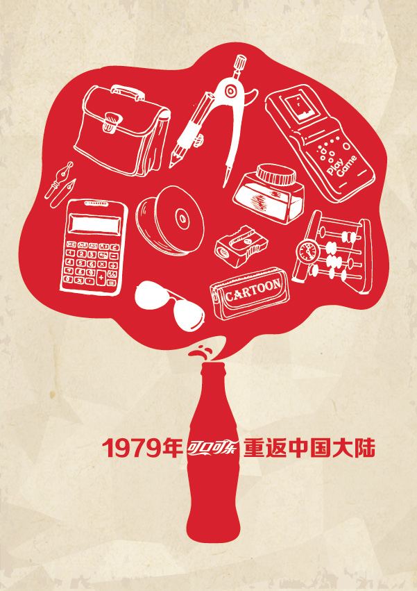 可口可乐重返中国35周年