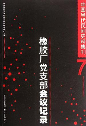 橡胶厂党支部会议记录-中国当代民间史料集刊-7