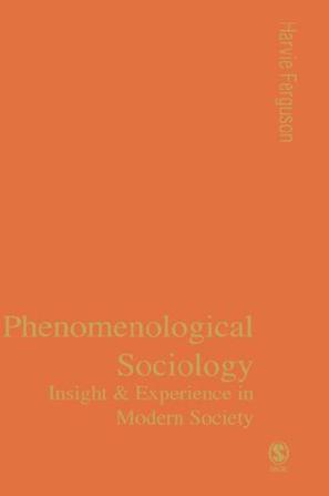 Phenomenological Sociology