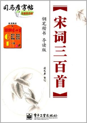 钢笔楷书-宋词三百首-司马彦字帖-导读版-全新防伪版