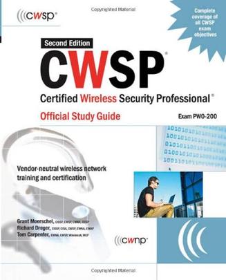 Cwsp Certified Wireless Security Professional