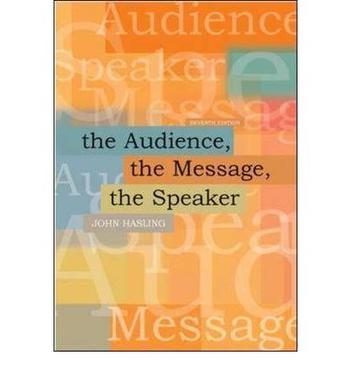 The Audience, The Message, The Speaker