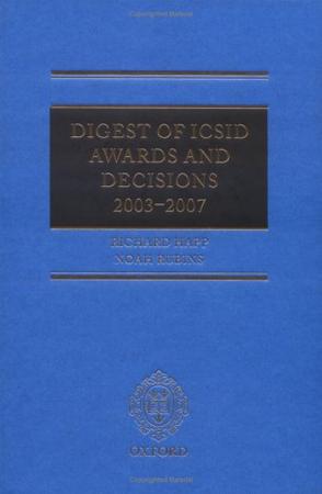 Digest of ICSID Awards and Decisions