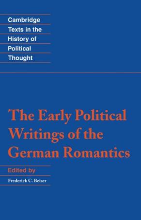 The Early Political Writings of the German Romantics