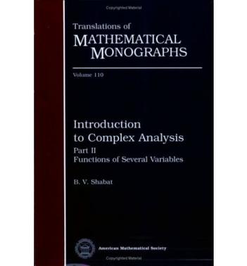 Introduction to Complex Analysis