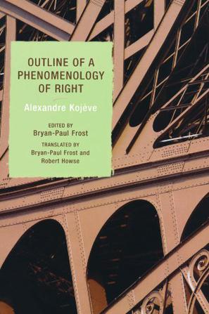Outline of a Phenomenology of Right