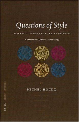 Questions of Style