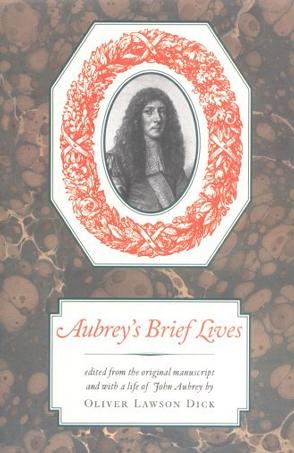Aubrey's Brief Lives (Nonpareil Books, No 77)
