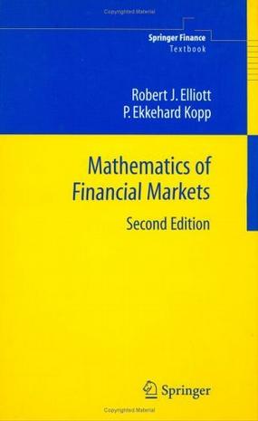 Mathematics of Financial Markets (Springer Finance)