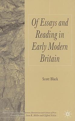 Of essays and reading in early modern