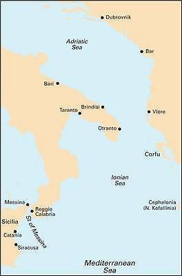 Imray Chart M30 Ionian Sea