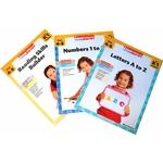 Scholastic Study Smart K1 学乐聪明学习系列练习册套装K1 Ages 4-5（共3册）