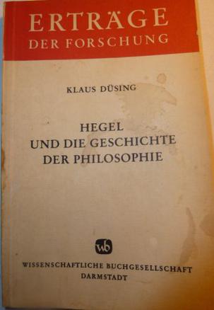 Hegel und die Geschichte der Philosophie. Ontologie und Dialektik in Antike und Neuzeit