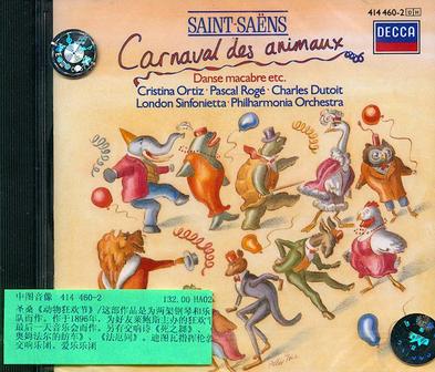 442 608-2 the best of saint saens圣桑：《动物狂欢节》（CD）
