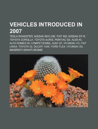Vehicles Introduced in 2007