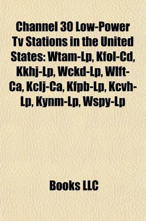 Channel 30 Low-Power TV Stations in the United States