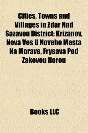 Cities, Towns and Villages in AR Nad Sazavou District