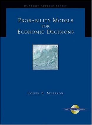 Probability Models for Economic Decisions