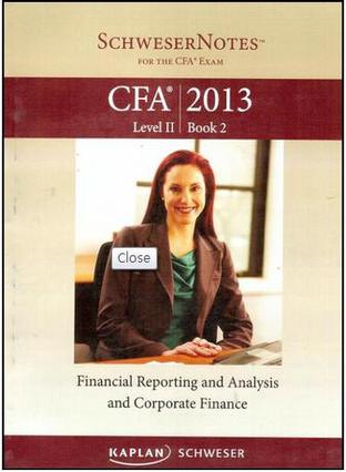 Schweser Notes for CFA Level - II Exam Book 2