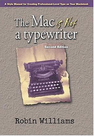 Mac is not a typewriter, The