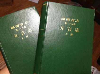 湖南省志·第二十五卷·方言志