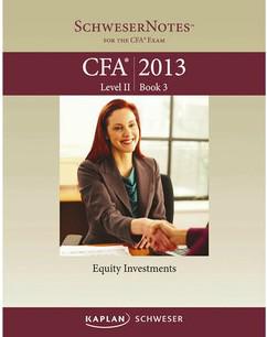 Schweser Notes 2013 CFA Level II Book 3