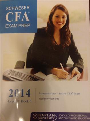 2014 CFA LEVEL 2 SCHWESER STUDY NOTES BOOK 3