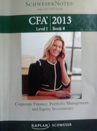 Schweser Notes 2013 CFA Level I Book 4