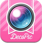 可爱的照片编辑程序DECOPIC (iPhone / iPad)