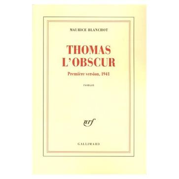 Thomas l'obscur : Première version, 1941