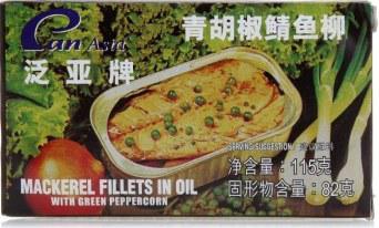 Pan Asia 泛亚牌青胡椒鲭鱼柳 豆瓣