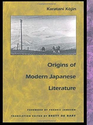 Origins of Modern Japanese Literature