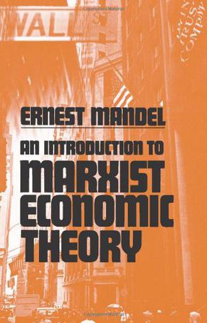marxist economic theory ernest mandel pdf