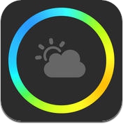Partly Cloudy 天气应用程序 (iPhone / iPad)