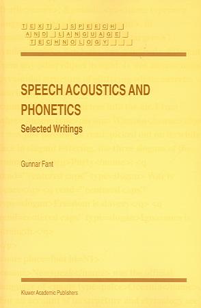 Speech Acoustics And Phonetics