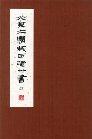 北京大学藏西汉竹书（肆）