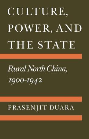 Culture, Power, and the State
